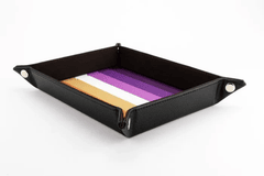 Fold Up Dice Velvet Tray - Pride Lesbian